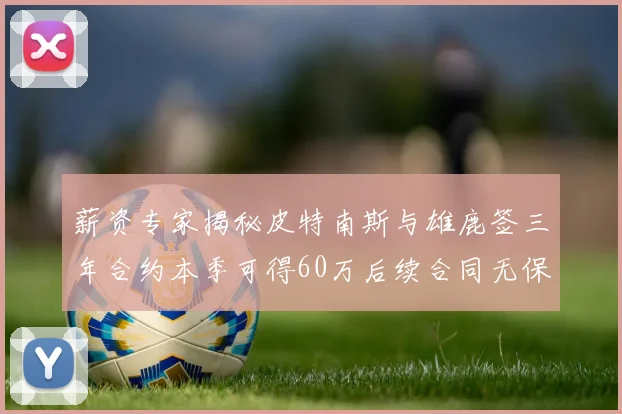 薪资专家揭秘皮特南斯与雄鹿签三年合约本季可得60万后续合同无保障